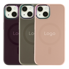 Купить Чехол AG-Glass Chrome Camera with Magsafe для iPhone 14