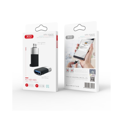 Купити Перехідник XO NB149-G USB2.0 TO MICRO connector