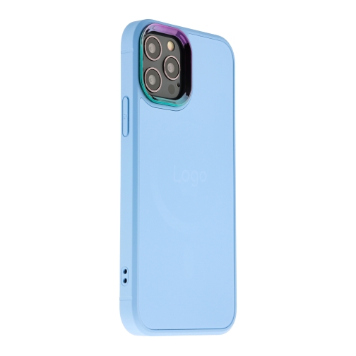 Купити Чохол AG-Glass Chrome Camera with Magsafe для iPhone 12/12 Pro, 12