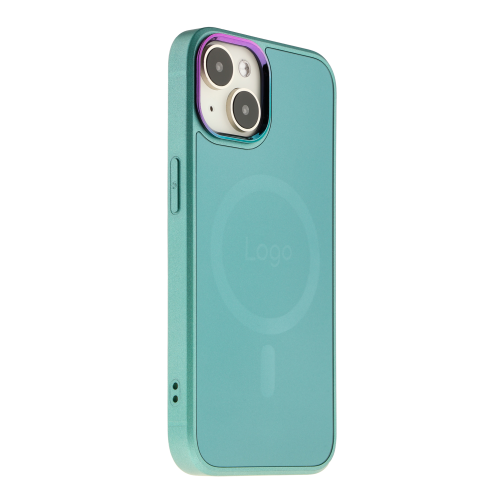 Чохол AG-Glass Chrome Camera with Magsafe для iPhone 14 превью 12