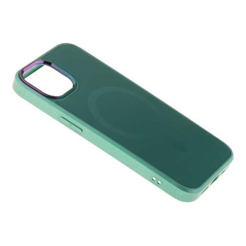Чохол AG-Glass Chrome Camera with Magsafe для iPhone 14 превью 14