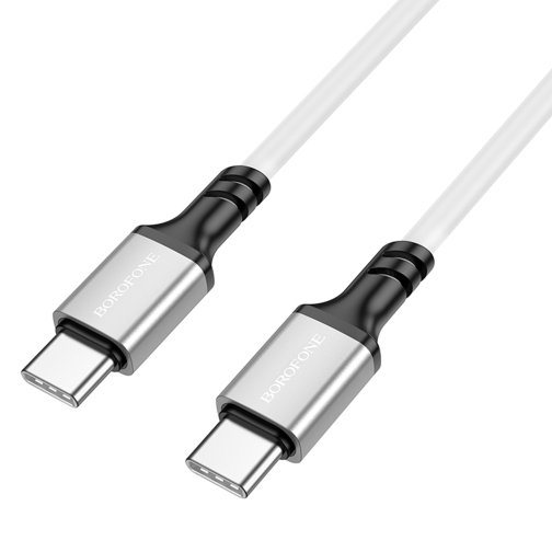 Купить USB Borofone BX83 60W (20V/3A) Silicone Type-C to Type-C, 2