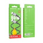 Купить USB Borofone BX83 60W (20V/3A) Silicone Type-C to Type-C, 5