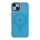 Купить Чехол TPU+PC Space Magnetic Color with Magsafe для iPhone 14 Blue