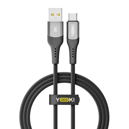 Купити Кабель USB YOKI SOLID YK-SO15 Type-C 3A 1.2m
