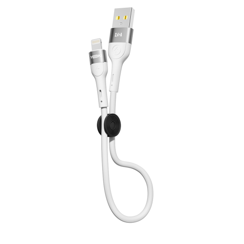 Кабель USB YOKI EXTRA YK-EX11 Lightning 2.4A 0.25m превью 5