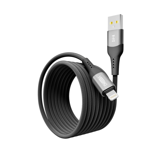 Кабель USB YOKI SOLID YK-SO15 Lightning 2.4A 2m превью 3