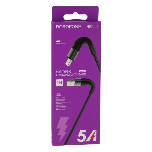 Купить USB Borofone BX32 Munificent Type-C 1m Мятая упаковка