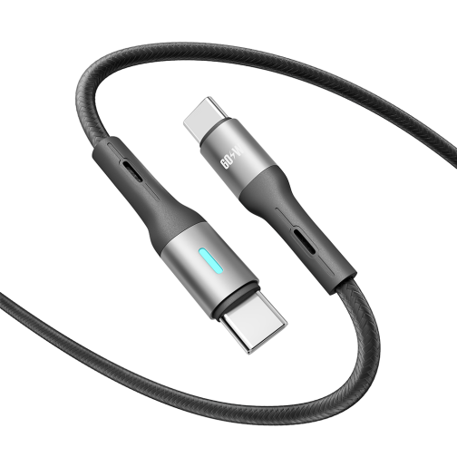 Купить USB YOKI LED YK-LE17 Type-C to Type-C 60W 1.2m, 4
