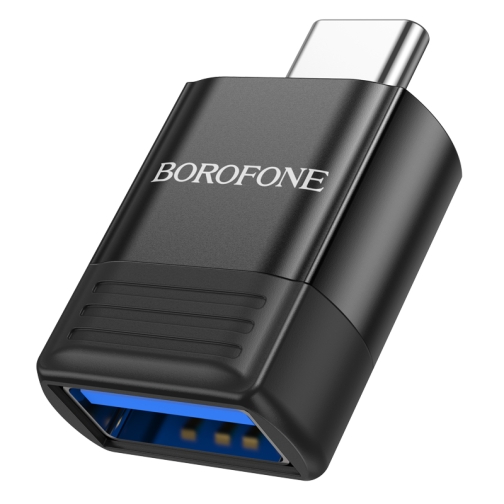 Купити Перехідник Borofone BV18 Type-C male to USB female USB3.0, 4