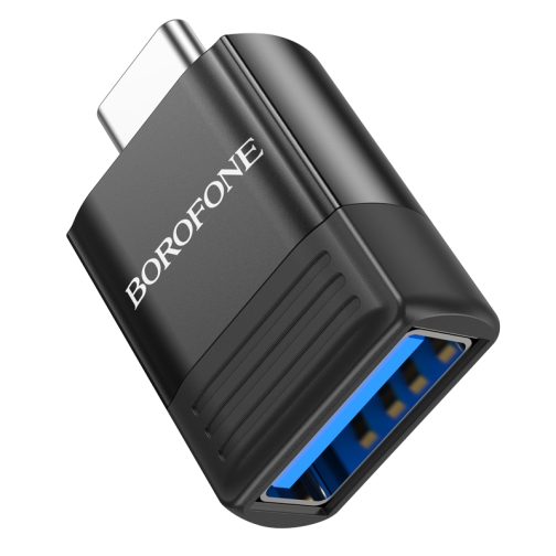 Купити Перехідник Borofone BV18 Type-C male to USB female USB3.0, 5