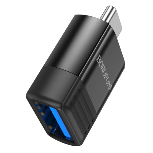 Купити Перехідник Borofone BV18 Type-C male to USB female USB3.0, 6