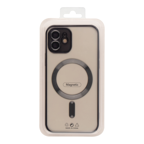 Чохол TPU Metallic Full Camera with Magsafe для iPhone 12 превью 2