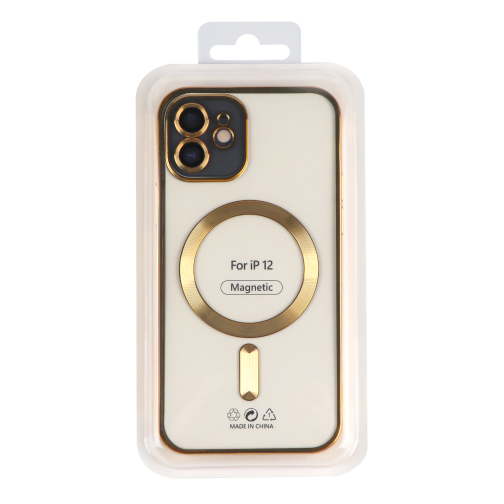 Чохол TPU Metallic Full Camera with Magsafe для iPhone 12 превью 5