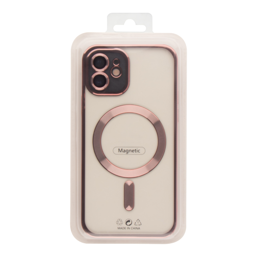 Чохол TPU Metallic Full Camera with Magsafe для iPhone 12 превью 8
