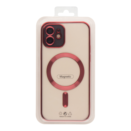 Чохол TPU Metallic Full Camera with Magsafe для iPhone 12 превью 10