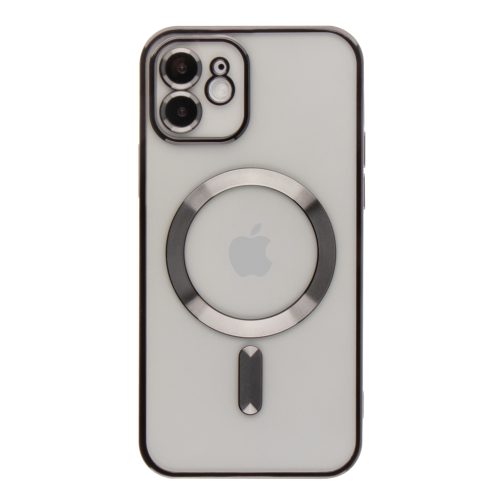 Чохол TPU Metallic Full Camera with Magsafe для iPhone 12 превью 11