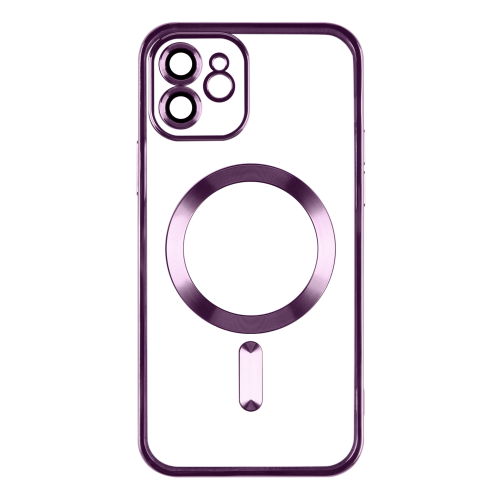 Чохол TPU Metallic Full Camera with Magsafe для iPhone 12 превью 13