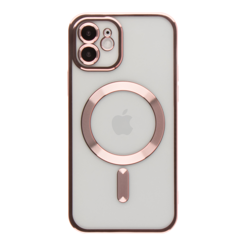 Чохол TPU Metallic Full Camera with Magsafe для iPhone 12 превью 17
