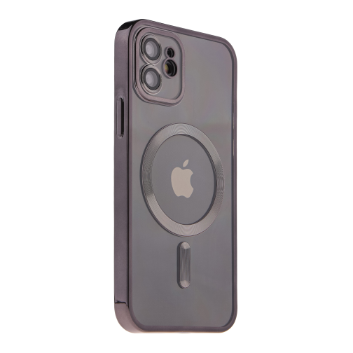 Чохол TPU Metallic Full Camera with Magsafe для iPhone 12 превью 20
