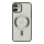 Купити Чохол TPU Metallic Full Camera with Magsafe для iPhone 12 Green