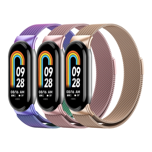 Купить Ремешок для Xiaomi Mi Band 8/9/10 Milanese Loop