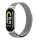 Купить Ремешок для Xiaomi Mi Band 8/9/10 Milanese Loop Silver
