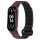 Купить Ремешок для Xiaomi Mi Band 3/4/5/6/7 Silicone Link Plum/Black