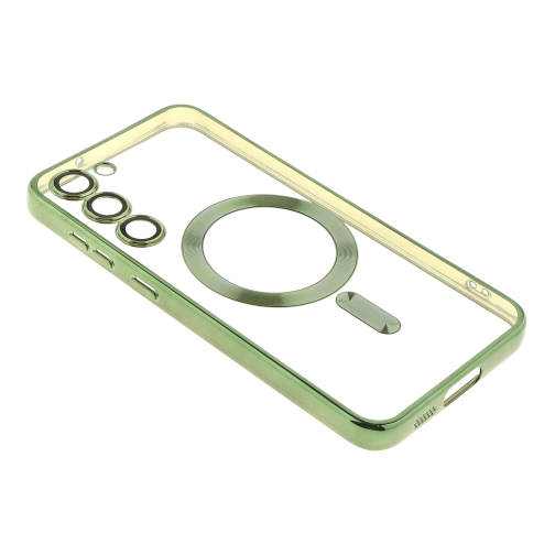 Чохол TPU Metallic Full Camera with Magsafe для Samsung Galaxy S23+ 5G (S916) превью 8