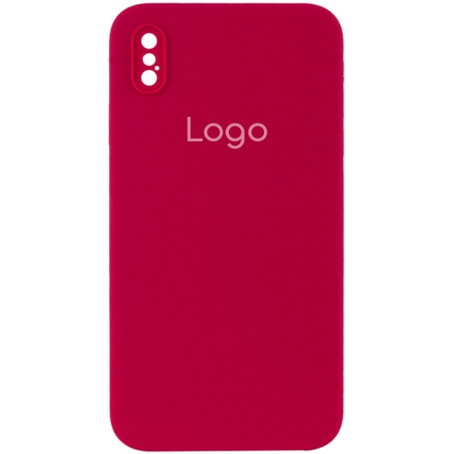 Купити Чохол Silicone Case Square Full Camera для iPhone Xs Max, 14
