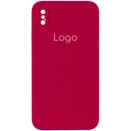 Купити Чохол Silicone Case Square Full Camera для iPhone Xs Max, 14