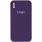 Купити Чохол Silicone Case Square Full Camera для iPhone Xs Max, 15