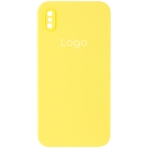 Купити Чохол Silicone Case Square Full Camera для iPhone Xs Max, 17