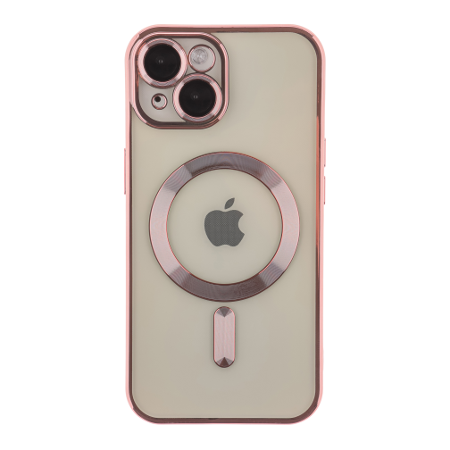 Чохол TPU Metallic Full Camera with Magsafe для iPhone 15 превью 18