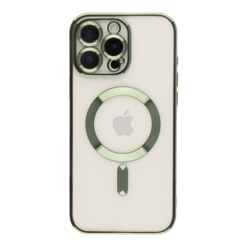 Чохол TPU Metallic Full Camera with Magsafe для iPhone 15 Pro превью 17