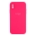 Купити Чохол Silicone Case Square Full Camera для iPhone Xs Max 38.Shiny Pink