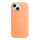 Купити Чохол Silicone Case with MagSafe для iPhone 15 Orange Sorbet