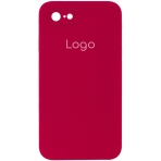 Купити Чохол Silicone Case Square Full Camera для iPhone 7/8/SE 2020, 14