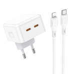 Купити Мережевий Зарядний Пристрій Borofone BA76A Source PD/QC 35W Type-C to Lightning