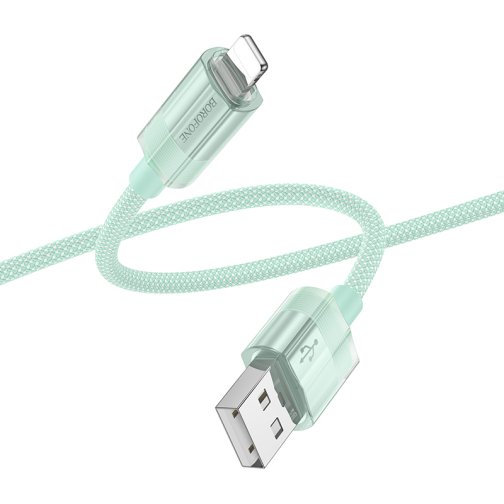 Купить USB Borofone BU44 Sincero Lightning 2.4A 1.2m, 6