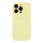 Купить Чехол Silicone Case Full Size with Frame для iPhone 14 Pro Max 60.Crem Yellow