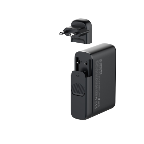 Мережевий Зарядний Пристрій LDNIO A6140C 3USB/3USB-C GAN (100W+40W)140W LED Display 1.5m превью 3