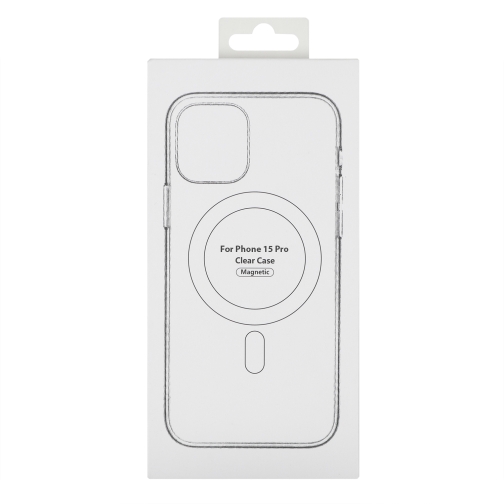 Купити Чохол TPU Clear Case with Magsafe для iPhone 15 Pro, 5