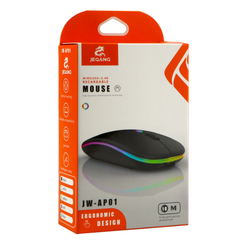 Wireless Миша JEQANG JW-AP01 BT5.1+2.4G превью 2