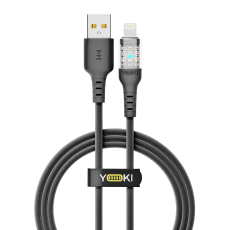 Купити Кабель USB YOKI CYBER YK-CY23 Lightning 2.4A 1.2m Купити Кабель USB YOKI CYBER YK-CY23 Lightning 2.4A 1.2m