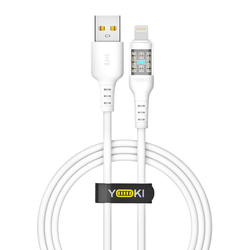 Купити Кабель USB YOKI CYBER YK-CY23 Lightning 2.4A 1.2m, 4