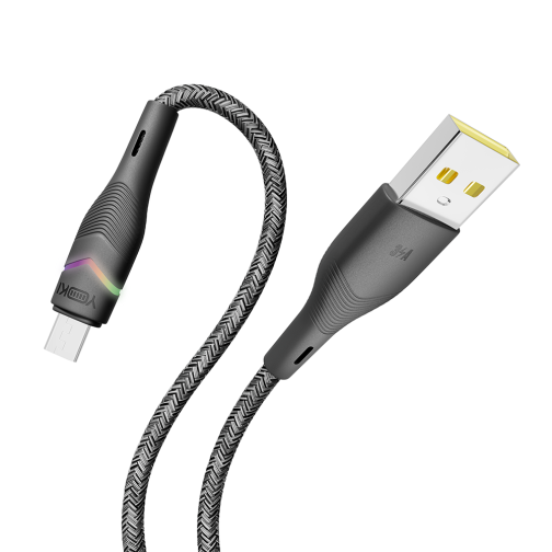 Купити Кабель USB YOKI RGB YK-RG24 Micro 3A 1.2m, 6