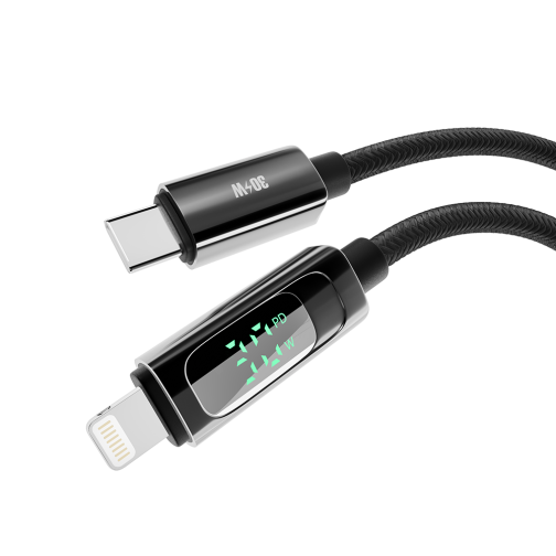 Купити Кабель USB YOKI DISPLAY YK-DI88 Type-C to Lightning 30W 1.2m, 7