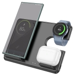 Купить Беспроводное Зарядное Устройство Hoco CQ2 3-in-1 15W (SAM Watch), 3