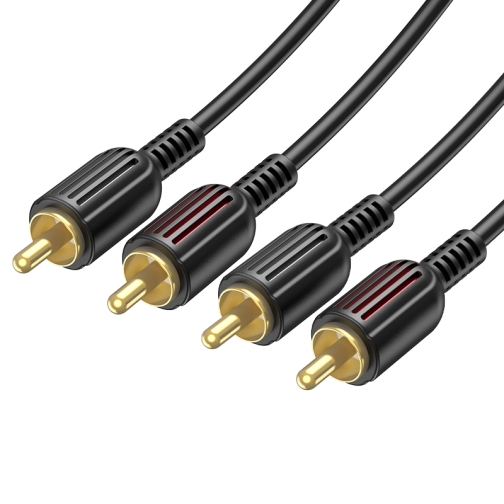 Купить Аудио Кабель Borofone BL13 dual RCA to dual RCA 1,5M, 5